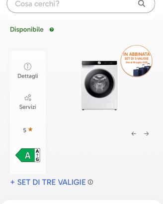 Lavatrice samsung 14kg