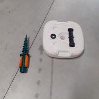 porta ombrellone con trivella scava sabbia