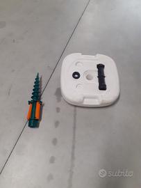 porta ombrellone con trivella scava sabbia