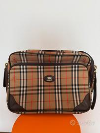 Borsa viaggio Burberry vintage originale mai usata