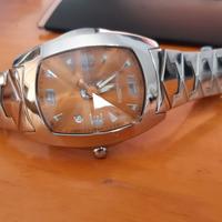 Orologio Chronotech prisma arancione 7504M