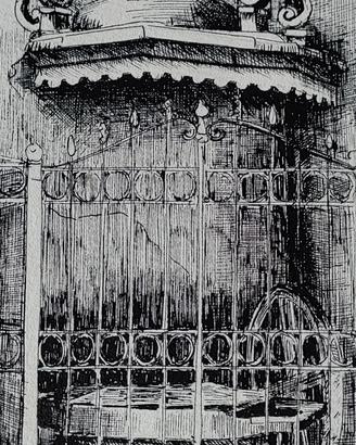 stampa antico pozzo di Cuneo