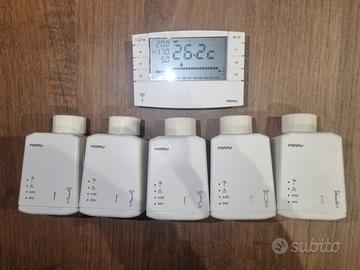 Kit Perry Wireless: Cronotermostato + 5 Valvole