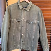 Giacca Zara denim cachi