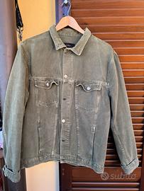 Giacca Zara denim cachi