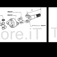 Albero forcella per trattore fiat - newholland