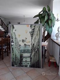 quadro grande con cornice 140 x 100 Parigi 