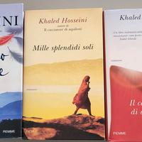 3 libri Khaled Hosseini -il cacciatore di aquiloni