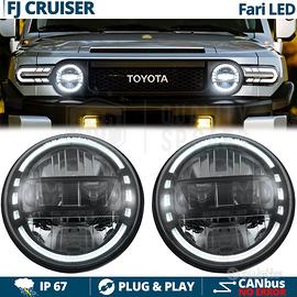 FARI LED DRL PER TOYOTA FJ CRUISER Omologati 6500K