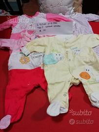 Vestitini, body, tutine bimba 0/9 mesi