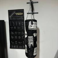 sacco da boxe + tappetino per streching