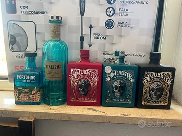 Bottiglie vuote gin premium