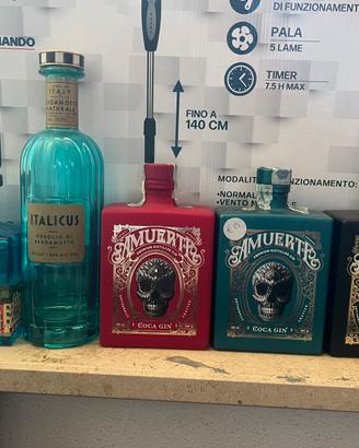 Bottiglie vuote gin premium
