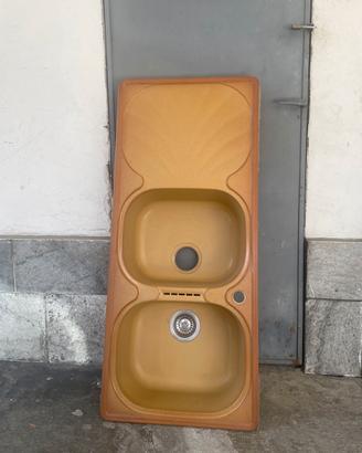 Lavandino doppia vasca per cucina