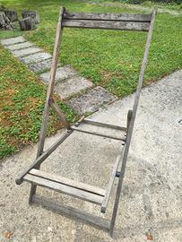 🏖 Telai in Legno per Sedia a Sdraio da Ma