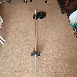 Bilanciere con pesi - Set da 24 kg