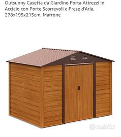 Casetta porta attrezzi