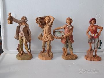Pastori presepe Fontanini 16 euro al pezzo 