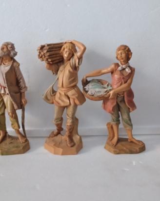 Pastori presepe Fontanini 16 euro al pezzo 