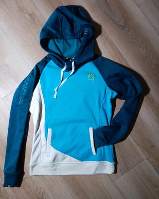 Felpa karpos pramper hoodie w fleece xs donna