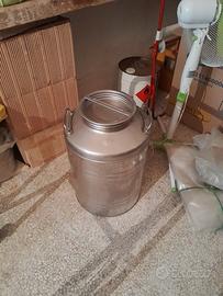 contenitore inox 50 litri