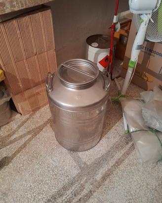 contenitore inox 50 litri