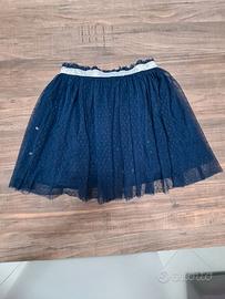 Gonna bambina 10-11 anni - Blu
