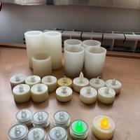 Candele a led 27 pezzi