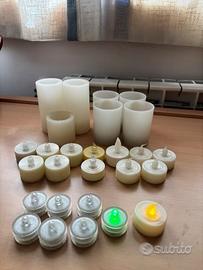 Candele a led 27 pezzi