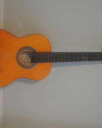 chitarra con custodia e accordatore