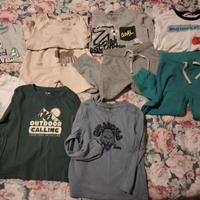 Lotto 10 pezzi per bambini in cotone