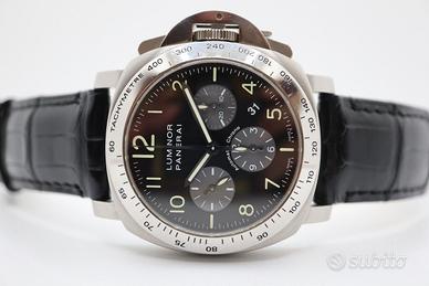 Panerai Luminor Chrono Pam00162 6595 con garanzia