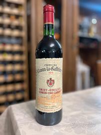 Vino rosso francese- chateau canon la gaffeliere
