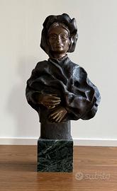 Scultura in Bronzo Angelo Canevari - amazzone