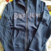 Felpa Benetton blu taglia 2xl 11/12 anni