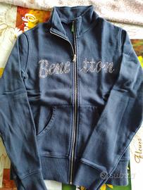 Felpa Benetton blu taglia 2xl 11/12 anni