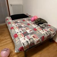 Rete e materasso una piazza e mezza