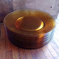 set di piatti dessert Duralex vintage 