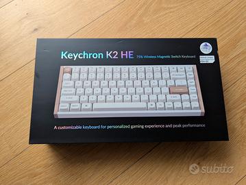 Tastiera Keychron K2 He Special Edition White ANSI