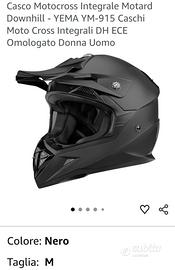 casco integrale motocross