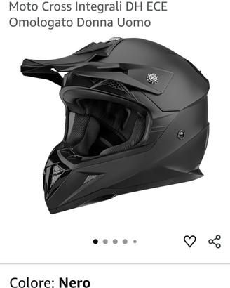 casco integrale motocross