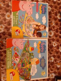 peppa pig gioco dell'oca e caccia al tesoro