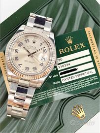 Rolex Datejust 41mm Federer, Full set, Si Permute