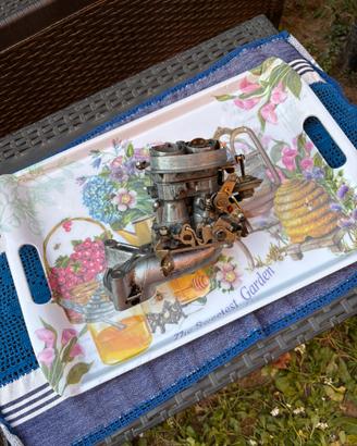 carburatore doppio corpo con collettore weber 2323