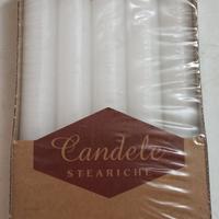 10 candele steariche Cereria Di Giorgio Confezione