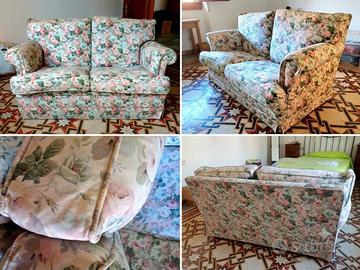 Divano 2 posti Stile Country Inglese 