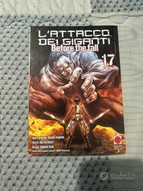 Attacco dei giganti before the fall n 17