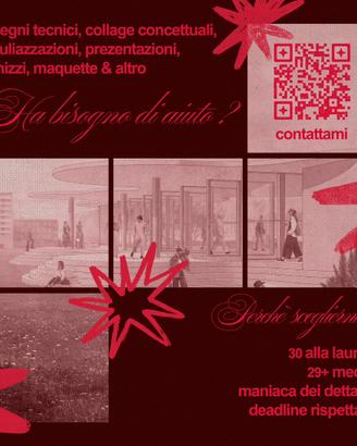 Supporto per progetti di Design e Architettura