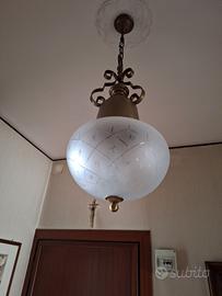 n' 2  Lampadari  a sospensione vintage