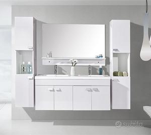 Mobile bagno Doppio Lavabo 120 cm White Elegance